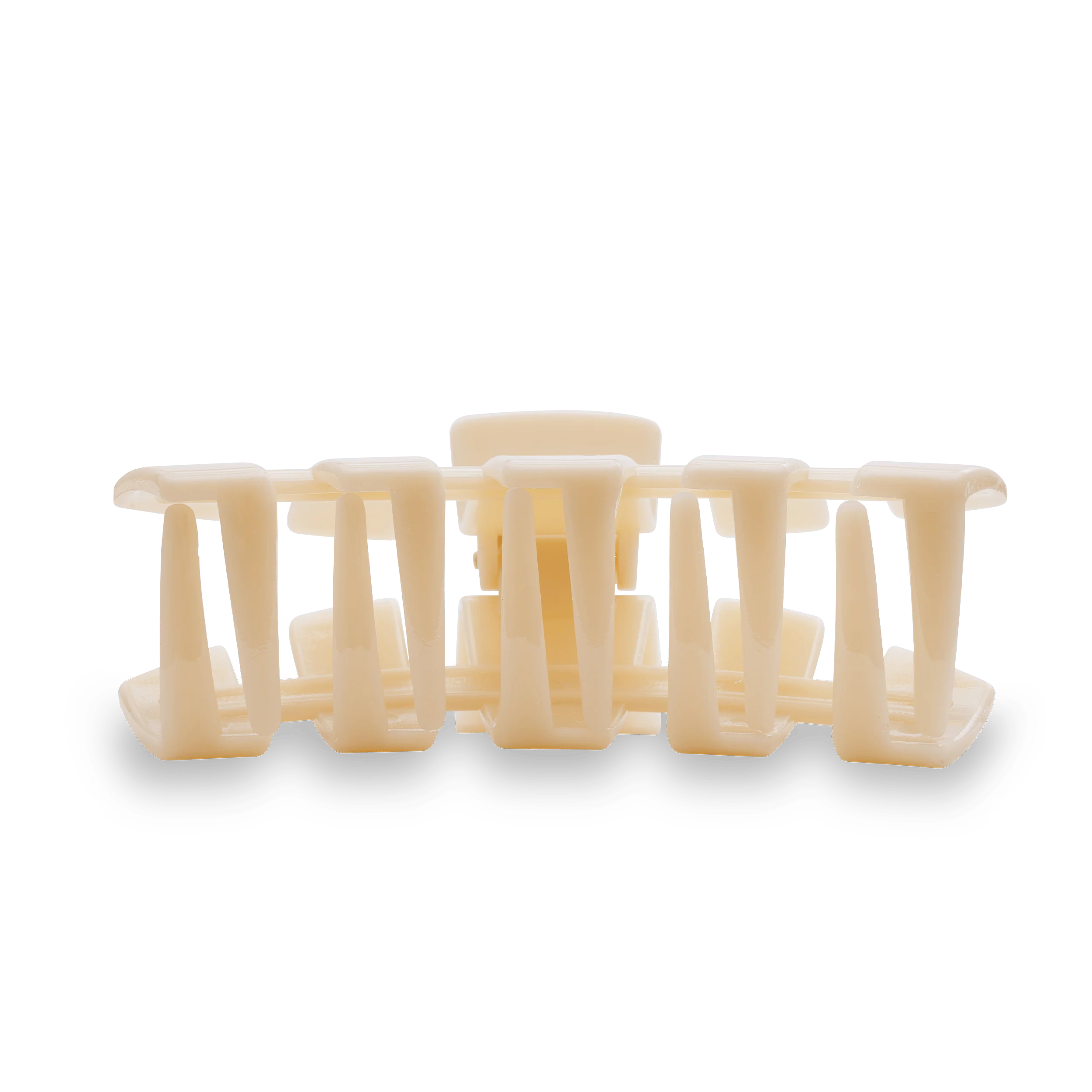 Classic Almond Beige Large Claw Clip - Image 3