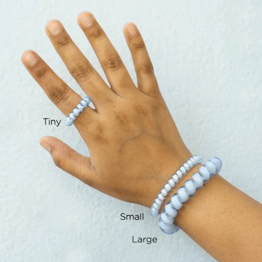 Crystal Clear Large Hair Ties - Image 6