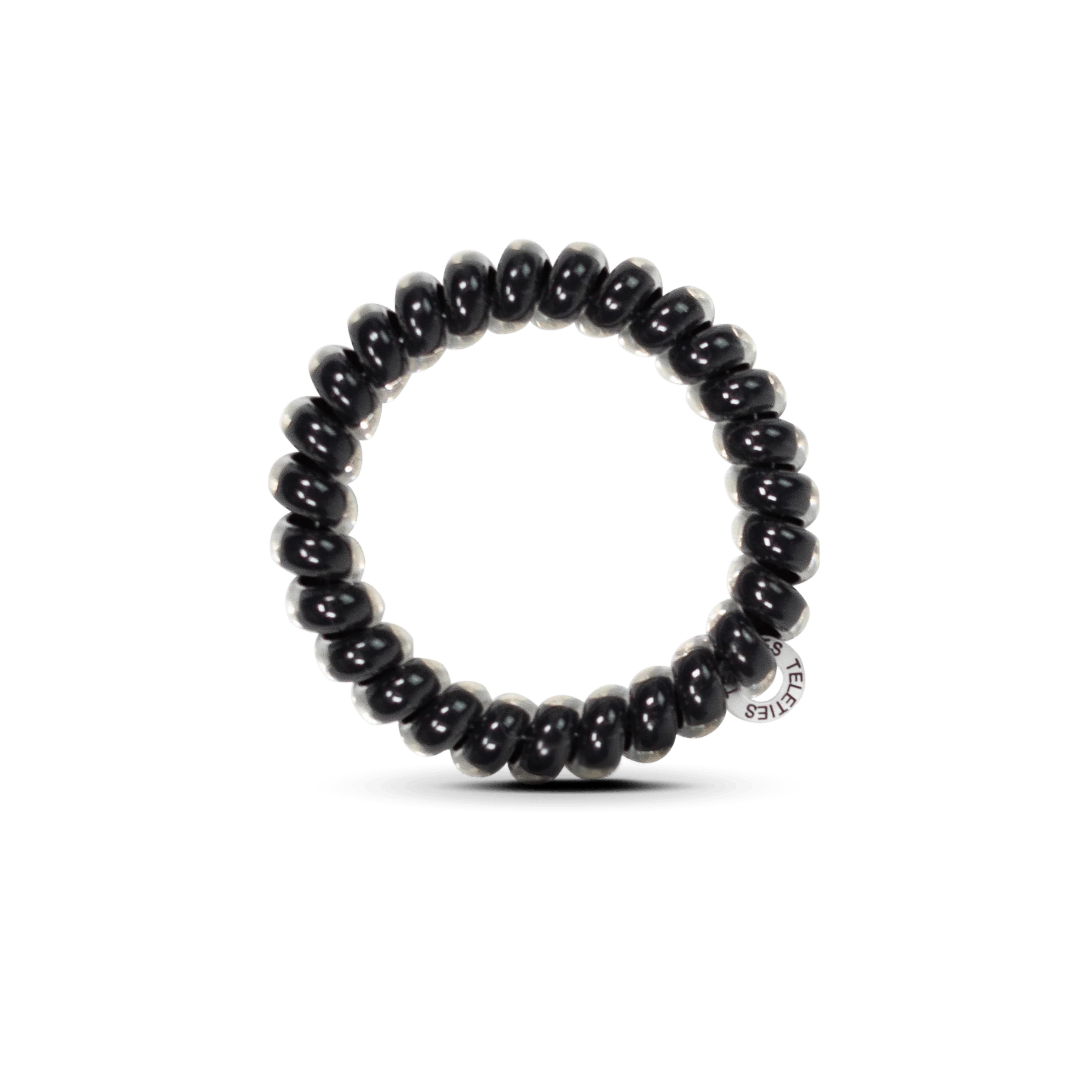 Jet Black Large Hair Ties - Image 3