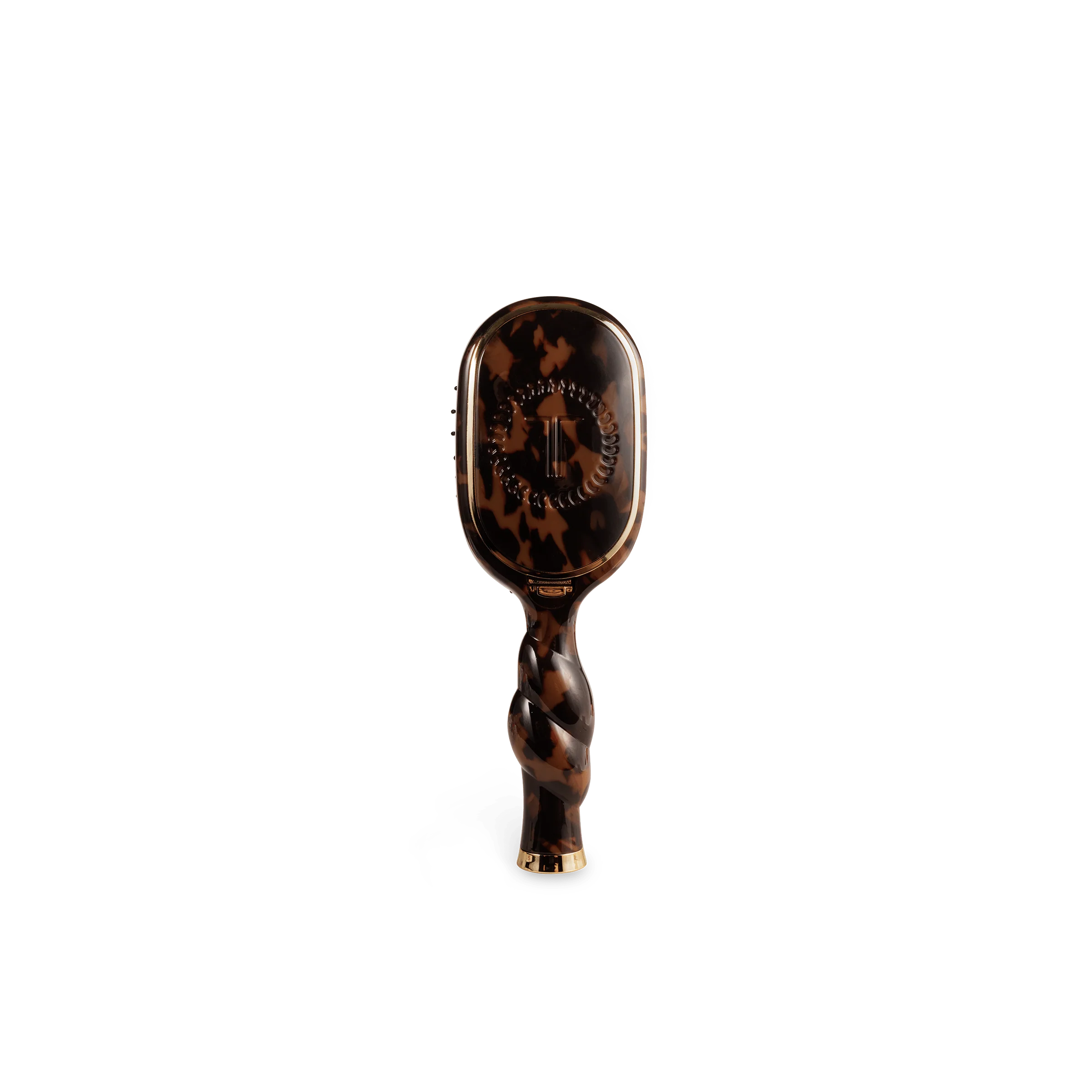 Mini Boar Bristle Hair Brush - Tortoise - Image 8