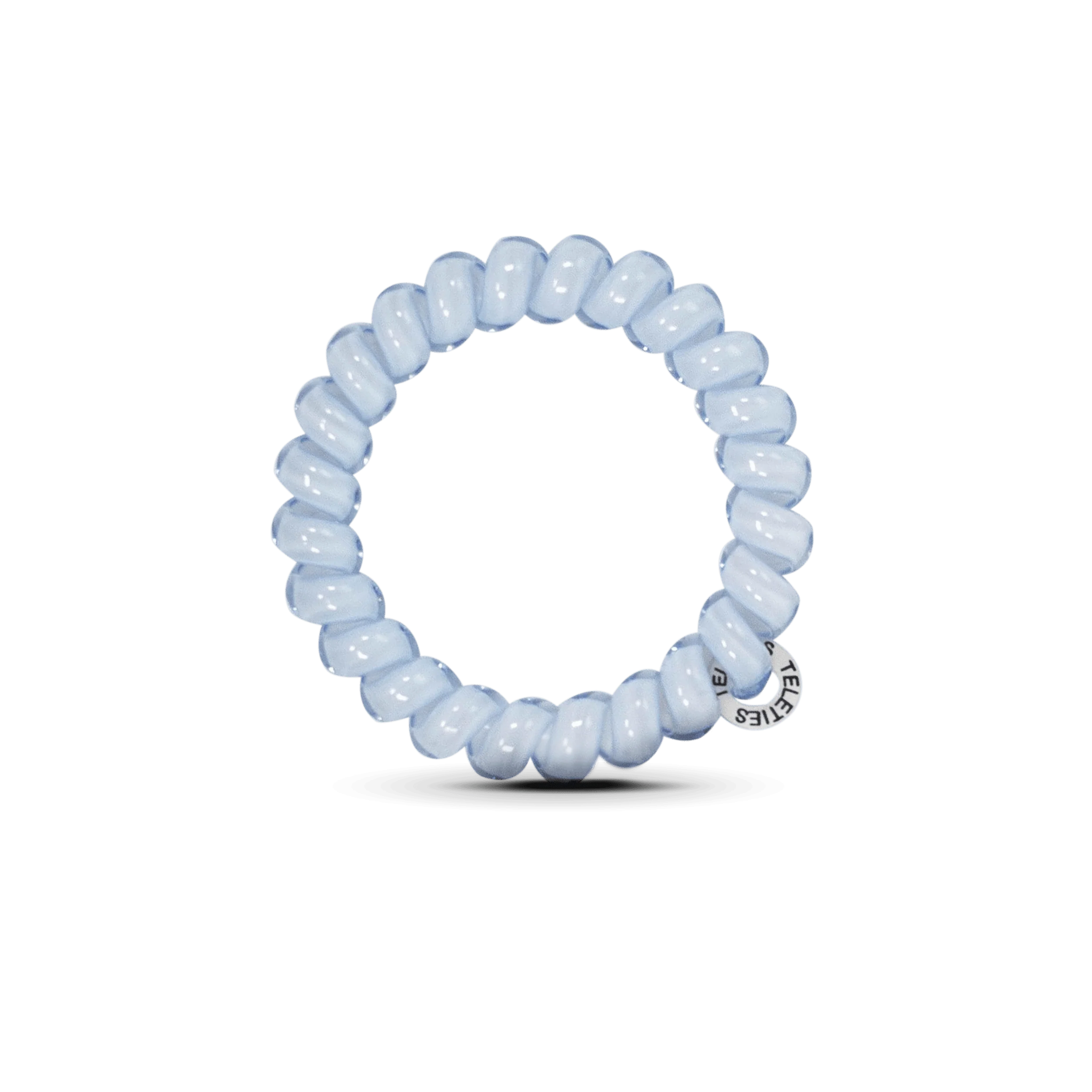 Washed Denim Large Hair Ties - Image 3